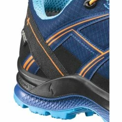 Chaussures De Loisirs Haix Black Eagle Adventure 2.1 GTX Low, Navy/orange, Pointure 45 - Bleu Foncé/orange -HAIX Soldes 16238673 3