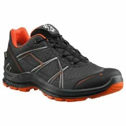 HAIX Black Eagle Adventure 2.2 GTX Low/graphite-orange Chaussures De Loisir Fonctionnelles à Membrane GORE-TEX. 44 UK 9.5 / EU 44