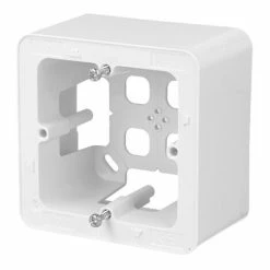 EFAPEL Boitier Pour Montage Mural Latina 45x45 Blanc