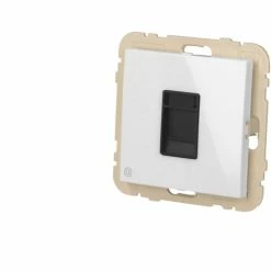 Prise RJ45 Cat.6 Blanc Efapel Logus 90