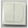 Efapel 29607 Interrupteur Doule Va-et-vient 10A 250V - Blanc