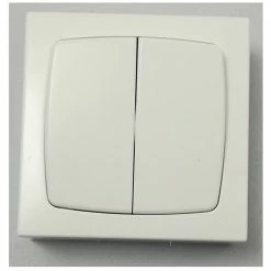 Efapel 29607 Interrupteur Doule Va-et-vient 10A 250V - Blanc
