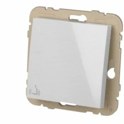 Poussoir De Sonnerie Blanc Efapel Logus 90