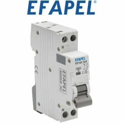 Disjoncteur MT 1P+N 4,5kA Courbe C 6A - Efapel
