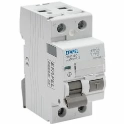 Interrupteur Différentiel 2 Pôles 30mA AC 16A - Efapel