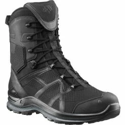 HAIX Black Eagle Athletic 2.0 T High/black Sidezipper Botte De Sport Respirante Avec Fermeture éclair Latérale. 35 UK 3.0 / EU 35