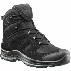 HAIX Black Eagle Athletic 2.0 V GTX Mid/black Cuir De Daim Moderne Combiné Avec GORE-TEX. 36 UK 3.5 / EU 36